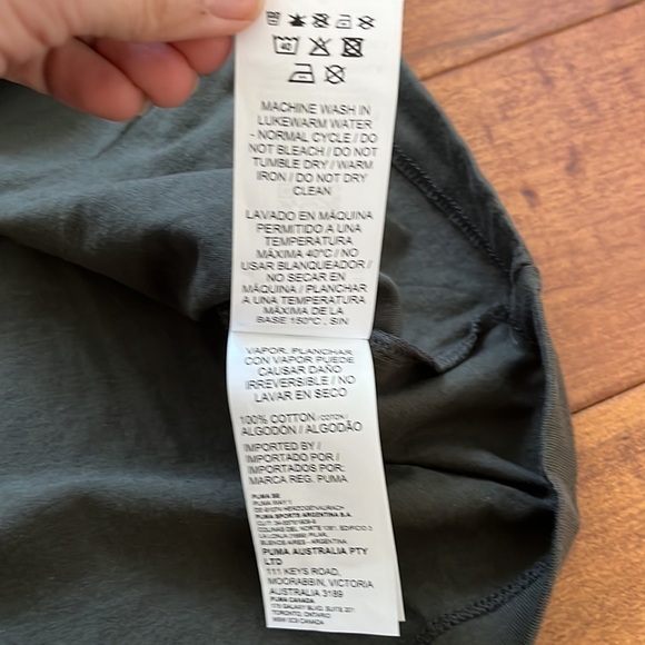 NWT Puma Forest Camo Cat Tee Size XL - Picture 9 of 11